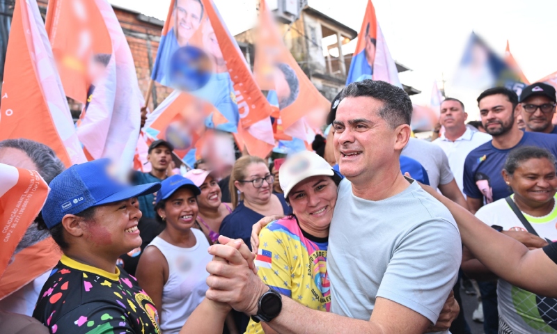 Junto com o povo, David Almeida segue rumo à vitória histórica em primeiro turno