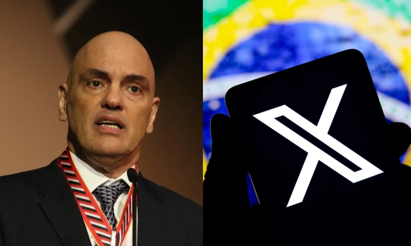 Moraes diz que X depositou R$ 28,6 milhões em conta bancária errada e rede social continua bloqueada