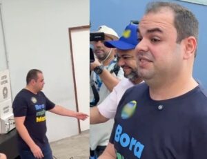 "Quem define é o povo", diz Roberto Cidade ao ser questionado se estará no 2º turno; veja vídeo