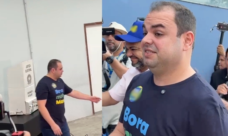 “Quem define é o povo”, diz Roberto Cidade ao ser questionado se estará no 2º turno; veja vídeo
