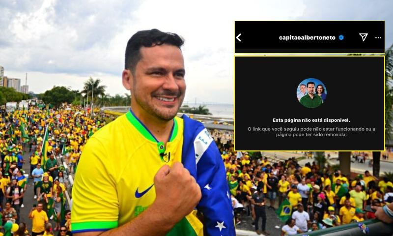 Justiça Eleitoral derruba rede social do Capitão Alberto Neto em pleno dia de eleição