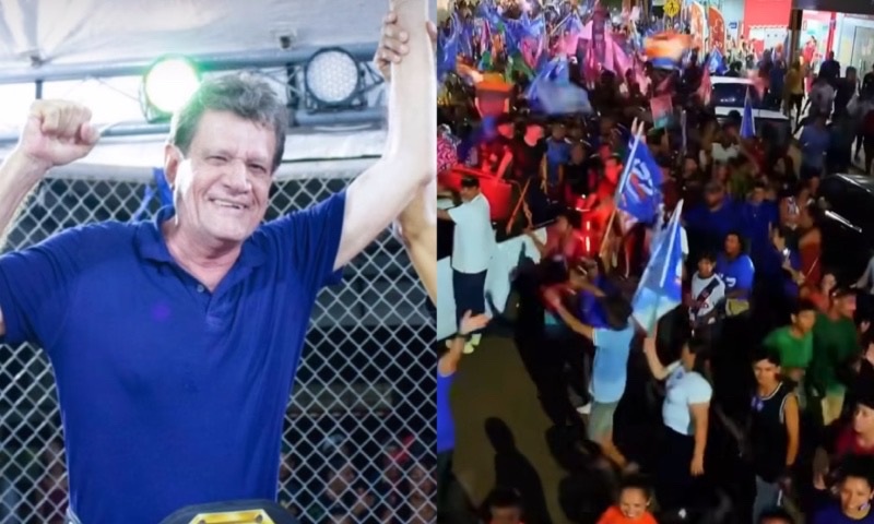 Presidente Figueiredo em festa: Fernando Vieira vence as eleições e população comemora