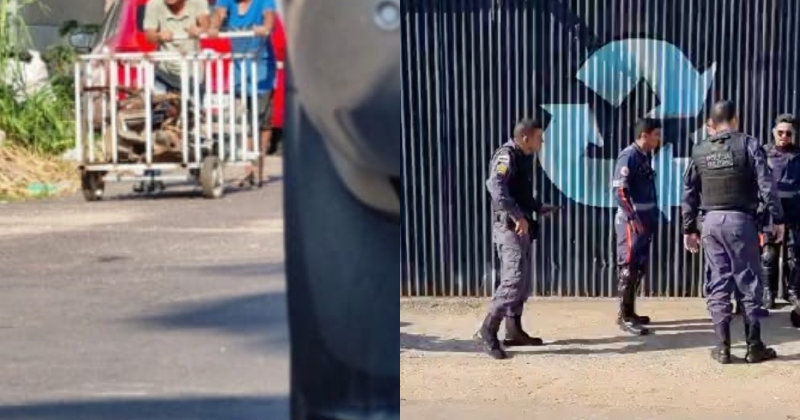 Urgente: ‘catador de latinhas’ é assassin4d0 em fábrica de reciclagem em Manaus; veja vídeo