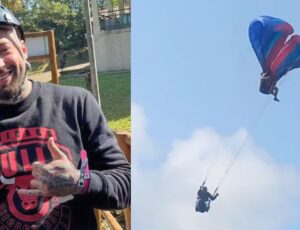 Tragédia: piloto de paraglider m0rre após parapentes se enroscarem no ar; veja vídeo