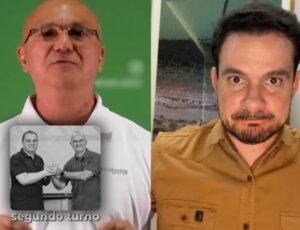 "Azarado": após ficar de fora do 2º turno, Coronel Menezes declara apoio ao Capitão Alberto Neto