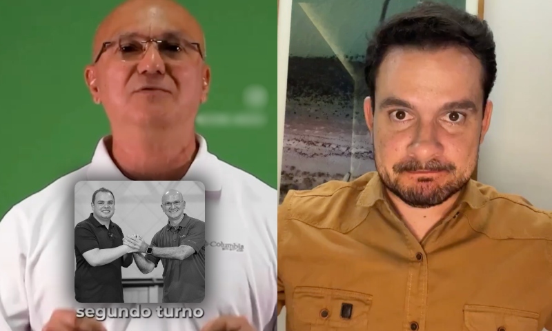 “Azarado”: após ficar de fora do 2º turno, Coronel Menezes declara apoio ao Capitão Alberto Neto