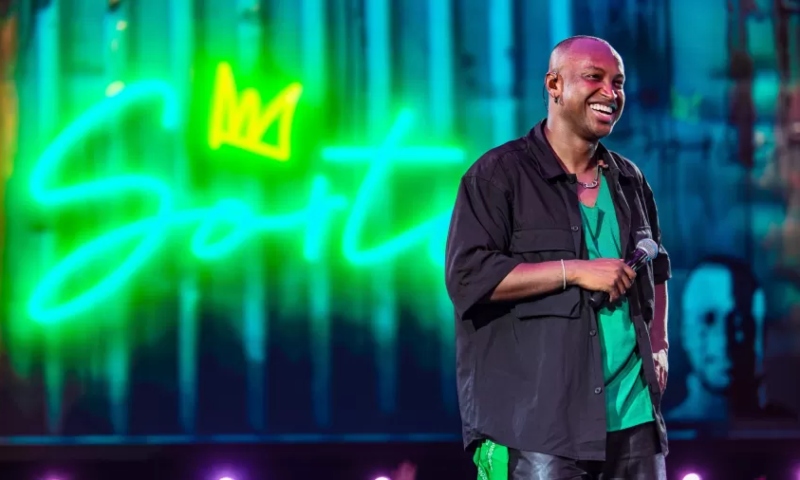 Bruno Diegues, ex-Jeito Moleque, é o convidado de Thiaguinho na turnê “Sorte” em Manaus