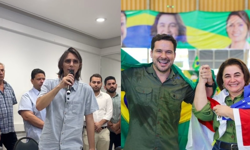 Urgente: contra a direita e contra Bolsonaro, Amom Mandel declara apoio e voto no Capitão Alberto Neto