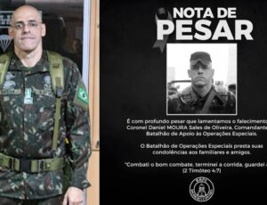 Exército investiga m0rte de Coronel durante salto de Paraquedas