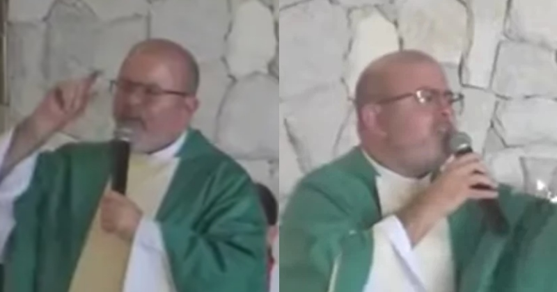 Padre manda recado para esposas que não querem fazer vuc0-vuc0 com os maridos: “Vão levar chifre”; veja