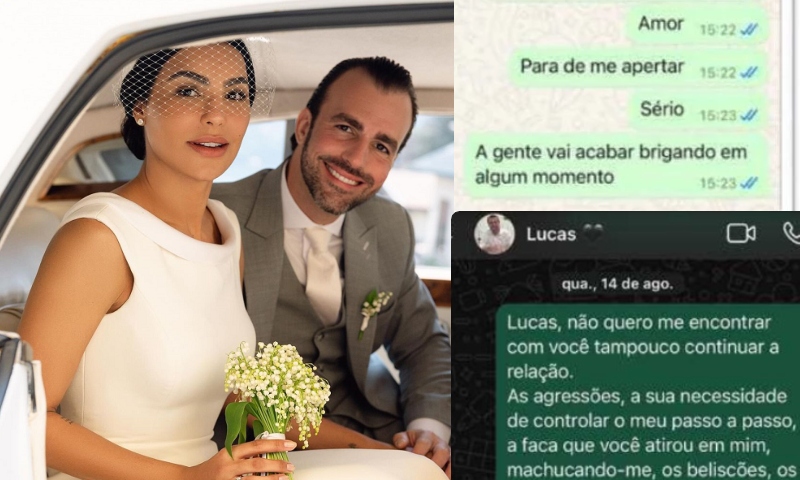 Prints vazados mostram hem4tomas em Cíntia Chagas e influencer afirma que foi agred1da pelo ex-marido; veja