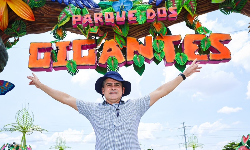 Prefeito David Almeida convida a população para prestigiar a inauguração da 2ª etapa do parque Gigantes da Floresta