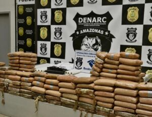 Traficante é preso em Manaus com 150 kg de maconha avaliada em R$ 3 milhões; veja vídeo
