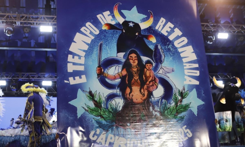 Em busca do tetracampeonato, Boi Caprichoso lança o tema ‘É Tempo de Retomada’ para Parintins 2025