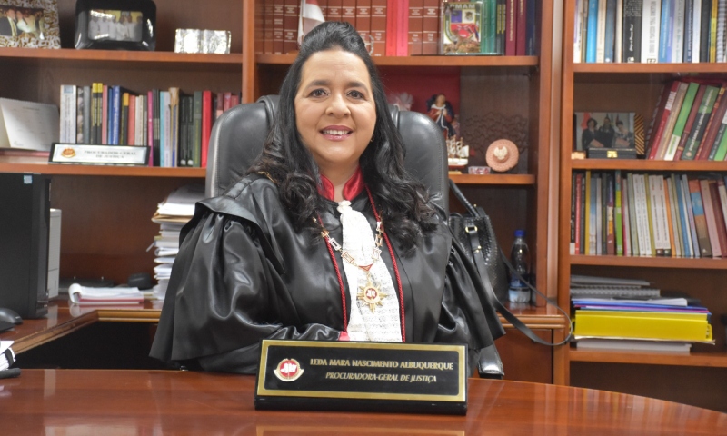 Procuradora Leda Mara Albuquerque será empossada nesta terça-feira (15), na sede do MPAM