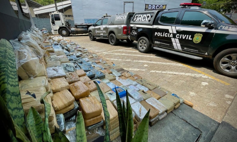 Apreensão de drogas no Amazonas é recorde neste ano, o maior volume desde 2015