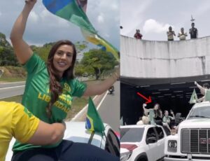 "O declínio dos Menezes": Débora se humilha por atenção e Coronel nem aparece em evento com Bolsonaro em Manaus; veja vídeo