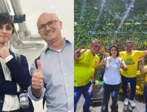 Não embarcaram na campanha: Amom e Menezes não aparecem em evento com Bolsonaro em Manaus