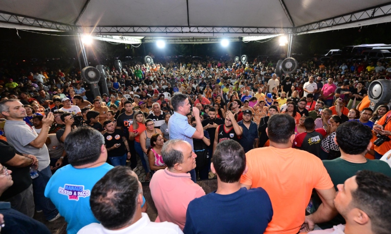 Somente com o apoio da população, David Almeida reúne multidões: “Bolsonaro não mora em Manaus! Aqui quem manda é o povo”