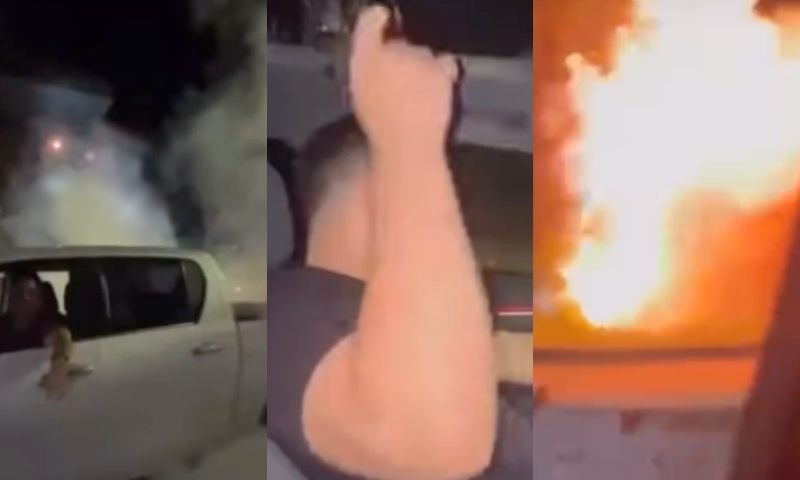 Vândalos e mauricinhos tocam o terror nas ruas de Manaus e desafiam autoridades; veja vídeo