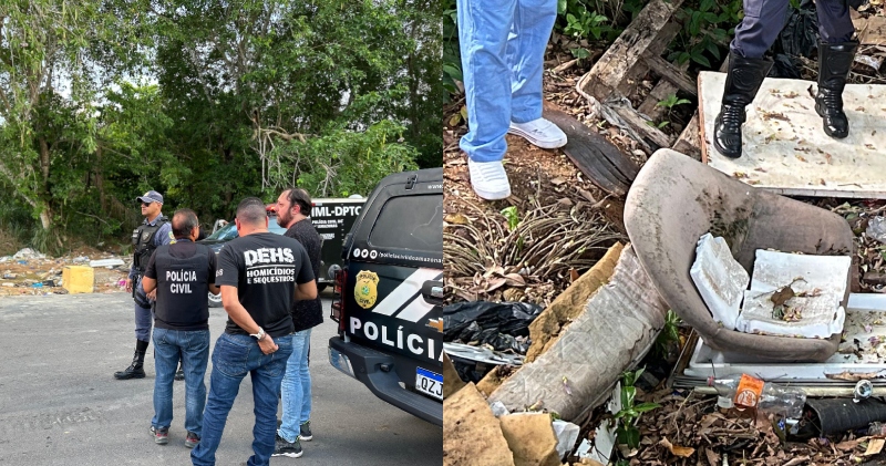 Urgente: corpo é encontrado apodrecendo em matagal de Manaus