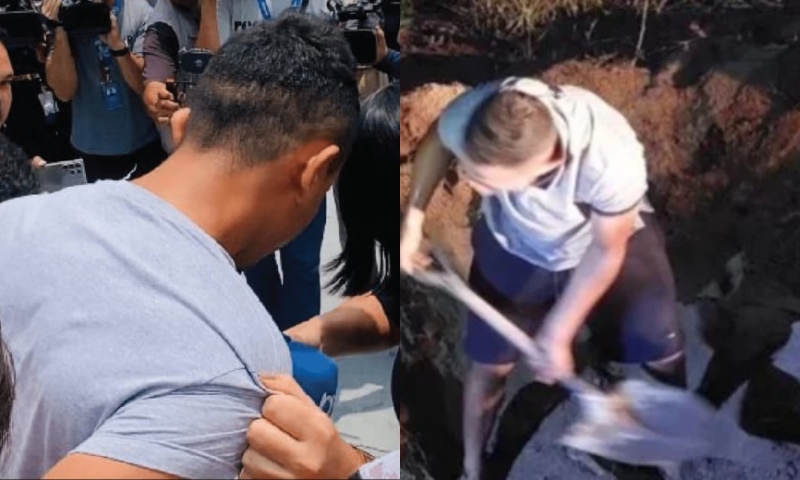 Após matar e enterrar colega de trabalho em Manaus, homem plantou macaxeira para consumo sobre a cova; veja vídeos