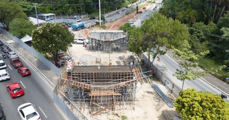 TCE-AM nega cautelar e PERMITE continuidade de obra do viaduto entre as avenidas Efigênio Sales e José Lindoso