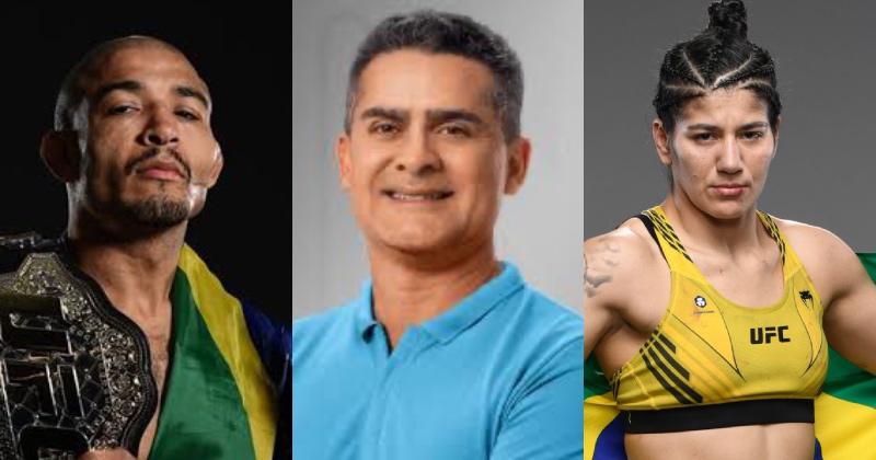 José Aldo e Ketlen Vieira, estrelas do UFC, apoiam David Almeida nas eleições em Manaus; veja vídeo
