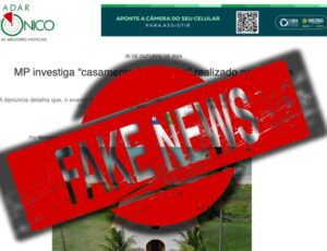 Ministério Público desmente Fake News do Radar Amazônico e nega investigação sobre o casamento da filha do prefeito David Almeida