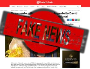 Ministério Público desmente Fake News do O Poder e nega investigação sobre o casamento da filha do prefeito David Almeida