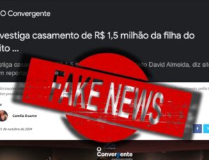 Ministério Público desmente Fake News do Convergente e nega investigação sobre o casamento da filha do prefeito David Almeida