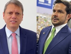 Lá de São Paulo, Governador Tarcísio de Freitas declara apoio para Alberto Neto