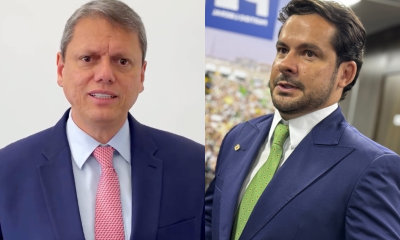 “Cuidado, ZFM!”: lá de São Paulo, Governador Tarcísio de Freitas declara apoio para Alberto Neto; entenda