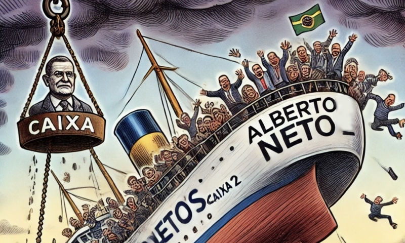 Desespero na reta final: direita se revolta contra “caixa 2” e descarta apoio a Alberto Neto e Maria do Carmo