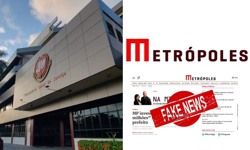 MPAM abre investigação para apurar documento falso encaminhado ao portal Metrópoles