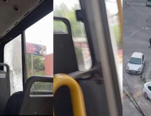 Passageiro de ônibus morre com tiro na cabeça durante conflito com traficantes no RJ; veja vídeo