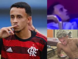Jogador do Flamengo é flagrado em momento de prazer com amante no motel; veja