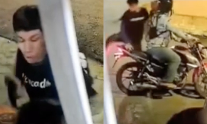 Veja momento em que bandidos armados tocam o terror durante assalto no bairro São Jorge