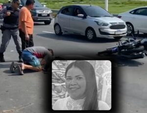 Homem se desespera e chora sobre o corpo da irmã amada após acidente fatal em Manaus; veja vídeo