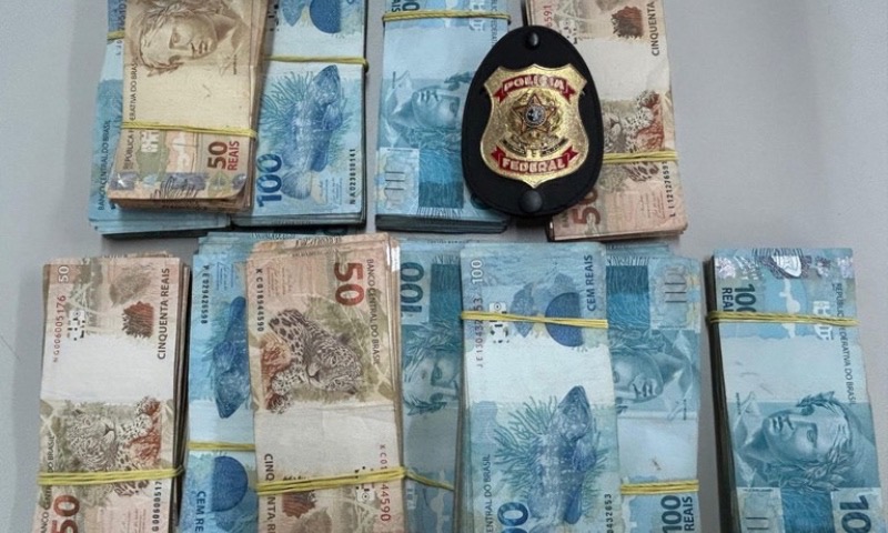 PF apreende R$ 100 mil durante ação contra crimes eleitorais em Porto Velho