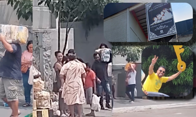 Suspeito: aliado de Alberto Neto, Renê Terra Nova distribui cestas básicas na Restauração às vésperas das eleições; veja vídeo