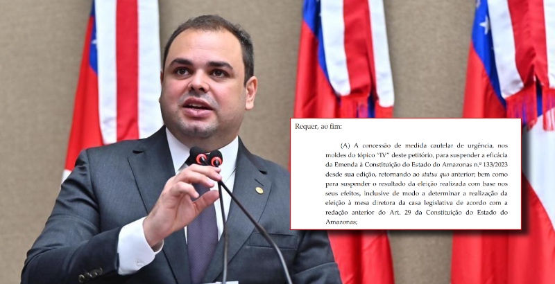 Eleição antecipada de Roberto Cidade para presidente da Aleam é suspensa; confira decisão