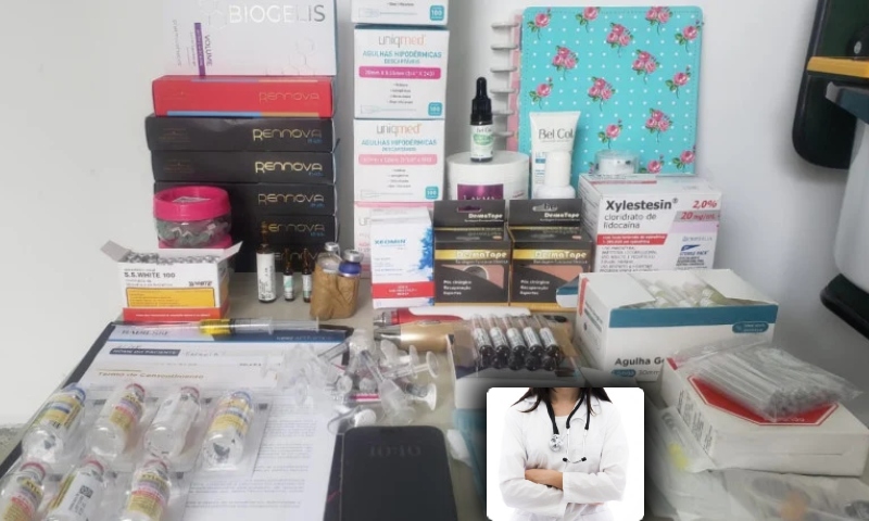 Mulher fingia ser médica para aplicar botox em clientes em falsa clínica de estética