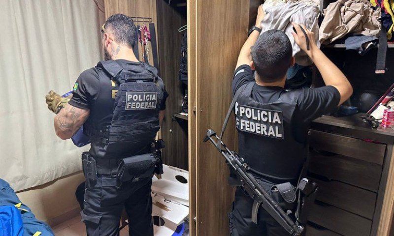 PF combate organização criminosa em operação contra tráfico de drogas e lavagem de capitais no Amazonas