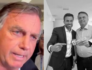 Bolsonaro veta a entrada de Pablo Marçal no PL e diz que ter dado medalha foi um "erro"; veja vídeo