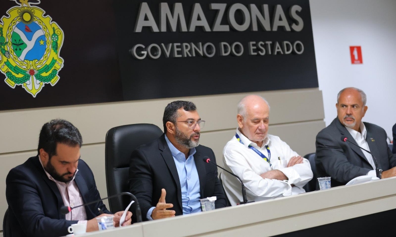 Governador Wilson Lima se reúne com líderes do Comércio para debater regulamentação da Reforma Tributária