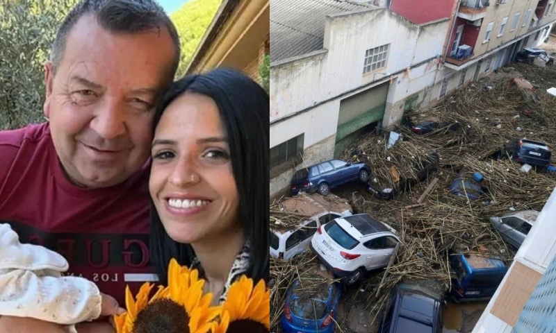 Mãe e filha de três meses morrem durante enchente na Espanha; veja vídeo