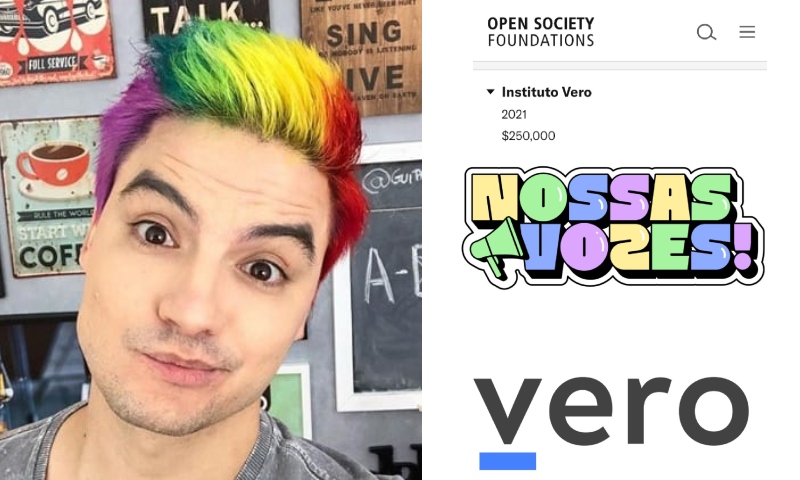 Governo dos EUA na gestão de Joe Biden doa dinheiro para Instituto de Felipe Neto “combater desinformação”; veja documento