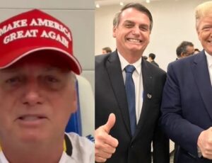 Bolsonaro grava vídeo em apoio a Donald Trump nas eleições dos EUA; veja vídeo