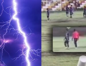 Jogador de Futebol morre após ser atingido por raio no Peru; veja vídeo